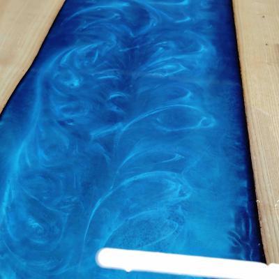Table Basse Bleue